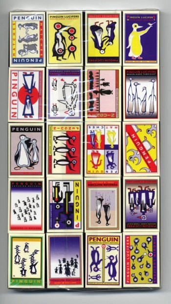 Pinguin Luciferdoosjes set