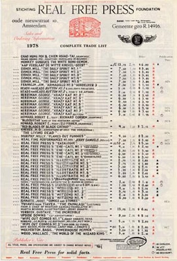 Catologue Real Free Press