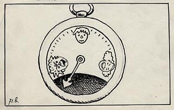 Originele schetsen voor Bulletje en de Bonestaak