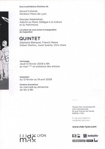 Uitnodiging Quintet