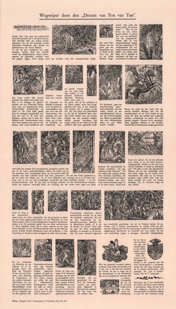 Een Droom van Ton van Tast met wegwijzer