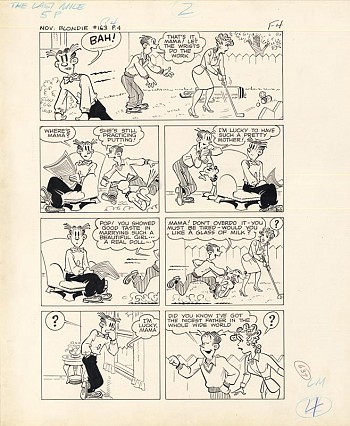 Blondie # 163 The Last Mile