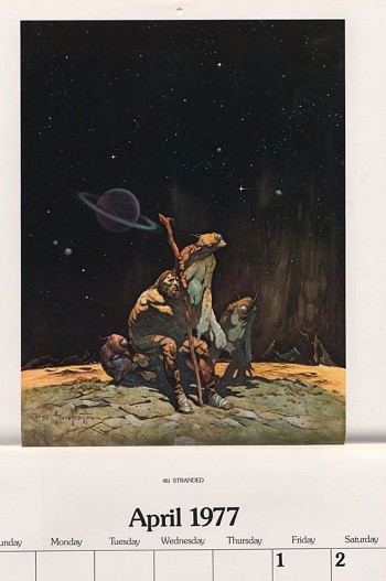 The Frank Frazetta Calendar 1977