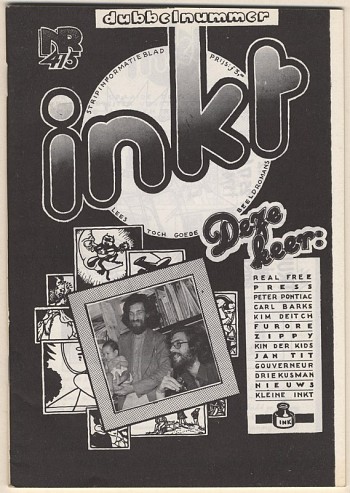 Inkt nr. 1 t/m 5 + Inkt presenteert Tante Leny exposeert