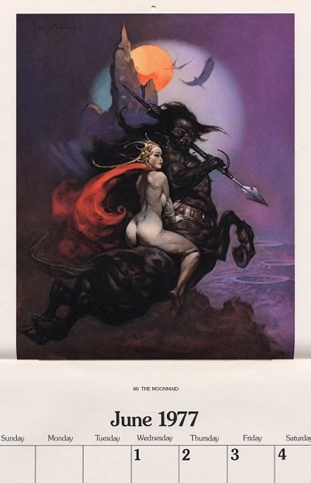 The Frank Frazetta Calendar 1977