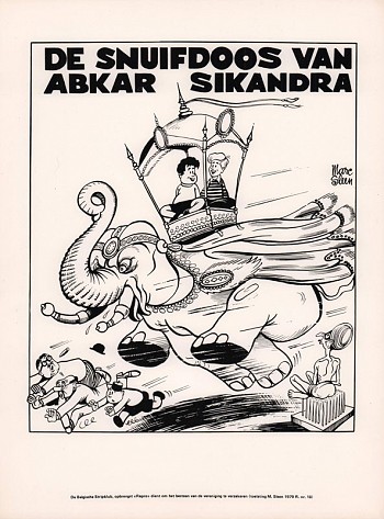 De snuifdoos van Abkar Sikandra