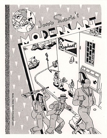 Flyer Joost Swarte's Modern Art