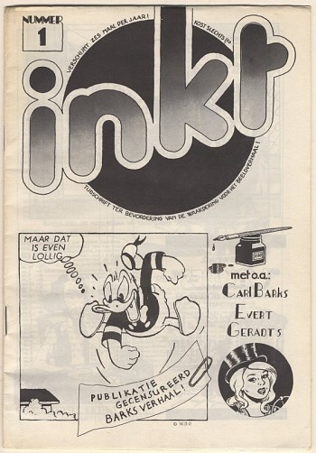 Inkt nr. 1 t/m 5 + Inkt presenteert Tante Leny exposeert