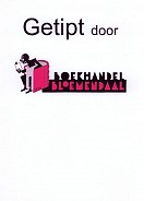 Kaart Getipt door Boekhandel Bloemendaal