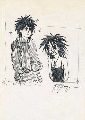 Sandman sketch Unusual subjects