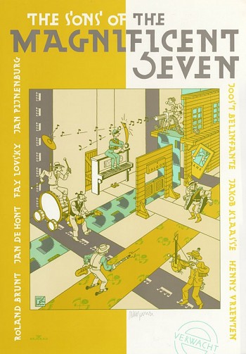 The sons of the magnificent seven (plakaffiche)