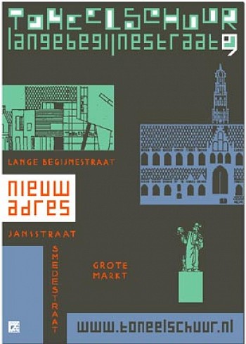 Uitnodiging Toneelschuur Nieuw Adres