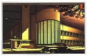 Postcard W.M. Dudok - Snelliusschool Hilversum