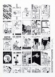 Ex-Libris en zegelontwerpen (zwart-wit)