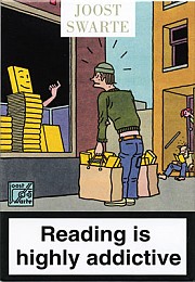 Reading is dangerous (set of 12 postcards)