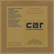 Uitnodiging Car projectmeubelen