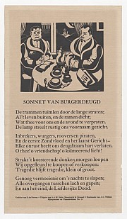 Sonnet van Burgerdeugd