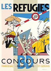 Les Réfugiés - Concours BD Papier Gras
