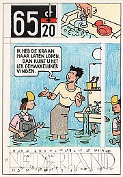 Kaart Kinderpostzegels 1984