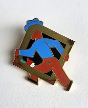 Pin Man in lijst
